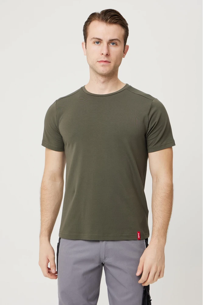 Allium Basic T-Shirt - Pamuklu, Nefes Alabilir, Klasik ve Rahat Kesim