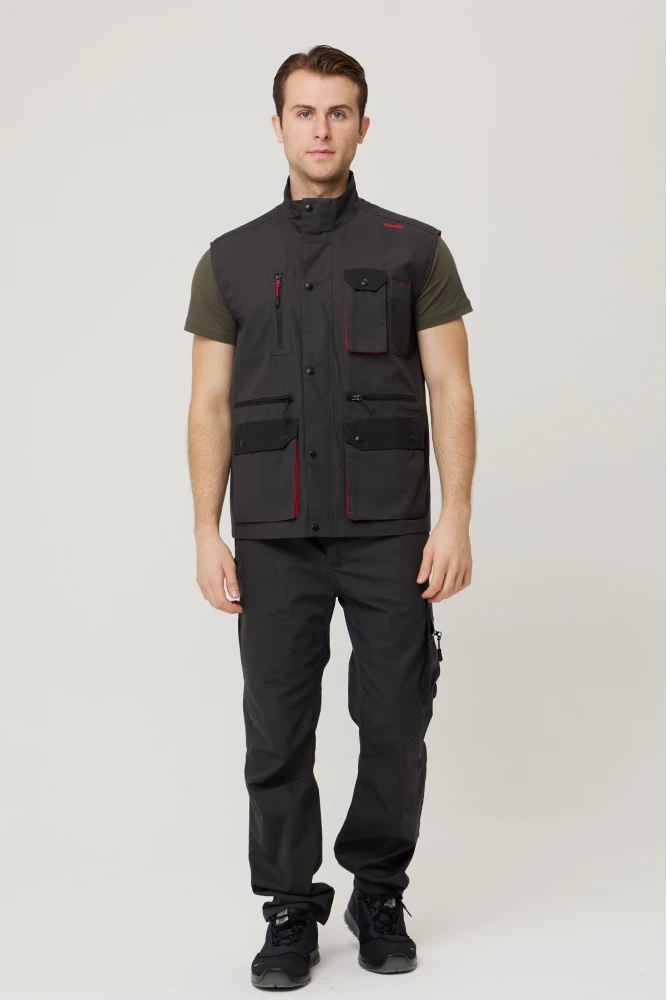 Galium İş ve Outdoor Yelek - Hafif, Dayanıklı, Çok Cepli, Fonksiyonel Tasarım