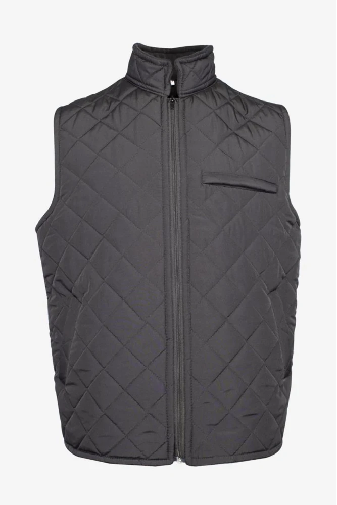 Micro desenli iş yeleği çift cepli kışlık iç giyim koruyucu mont yelek erkek