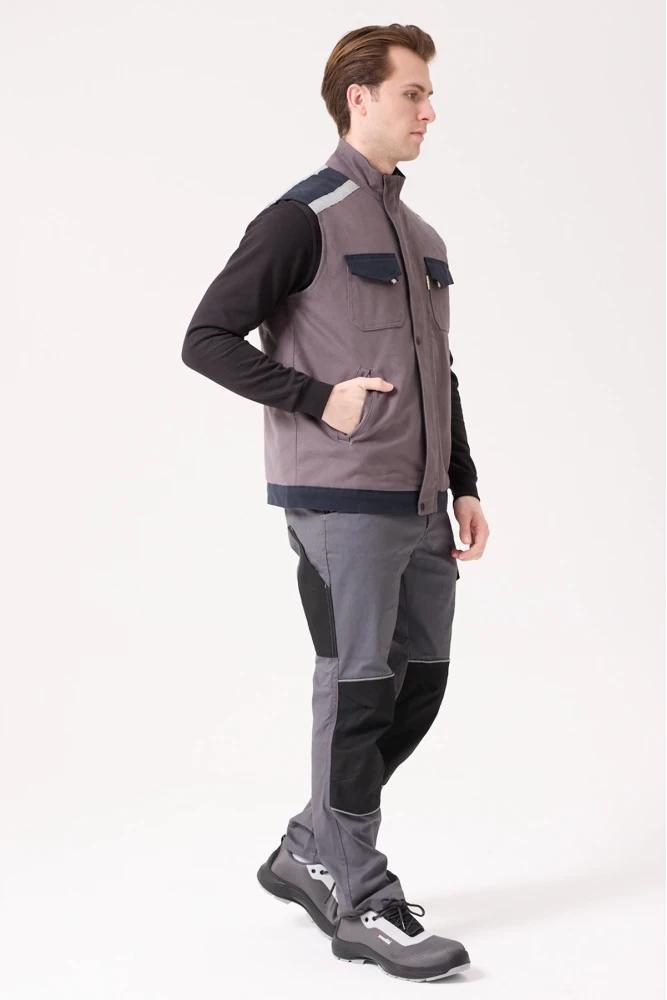 Blaze Kışlık İş Yeleği - Sıcak Tutucu, Rüzgar Geçirmez, Fonksiyonel Cepli