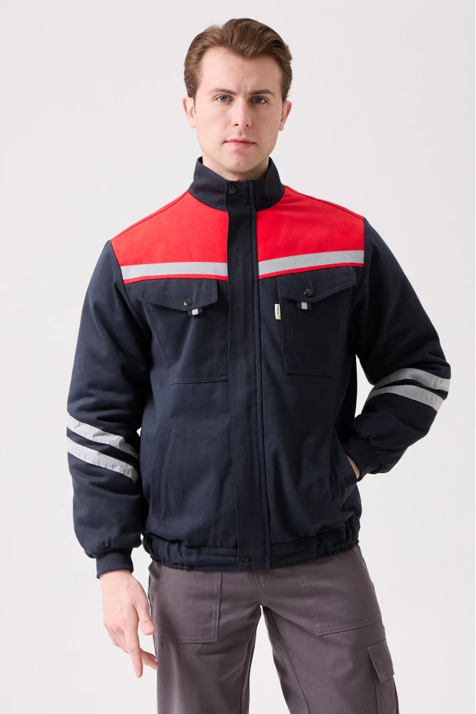 ROYAL KIŞLIK MONT İçi Kapitoneli Reflektörlü Sıcak Tutan Dayanıklı İş Montu