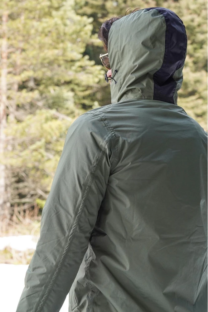 Fiyort FY 76 Floyen Polarlı Su Geçirmez Outdoor Yağmurluk Mont – Erkek Kapüşonlu Ceket