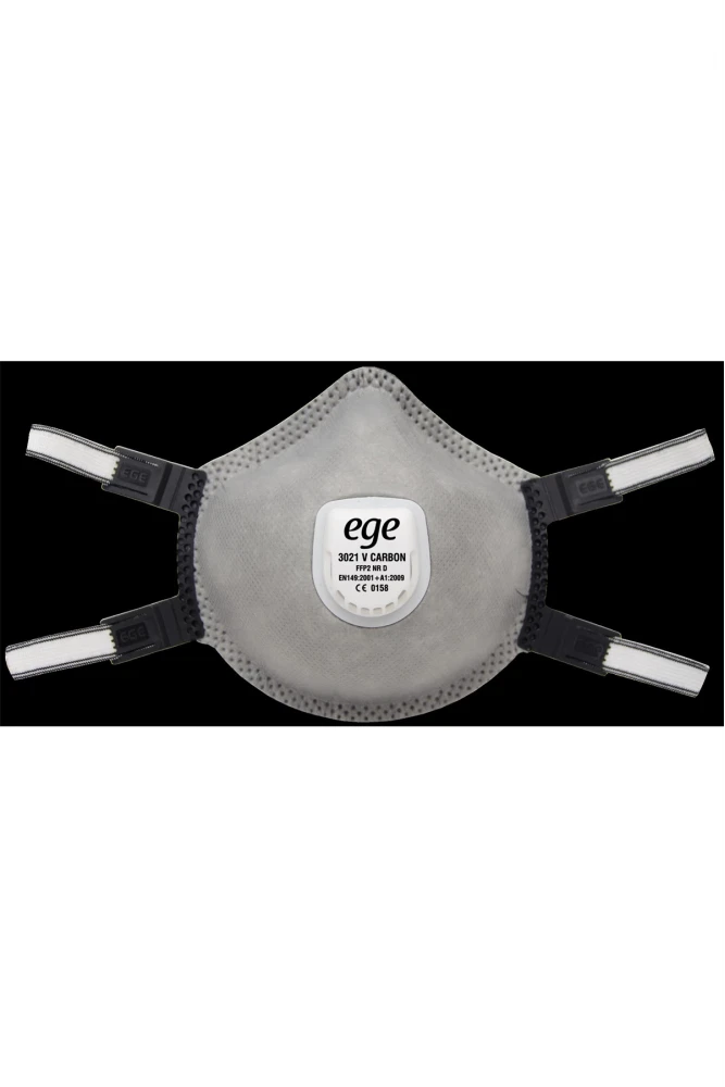 Maske: Ege FFP2 3021 Pro Kubbe Ventilli Aktif Karb STD