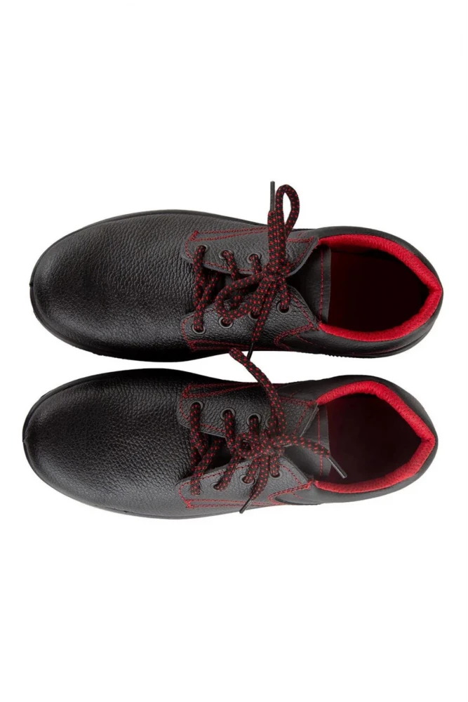 Pars 110 S2 Rolax Deri Siyah İş Ayakkabısı Çelik Burunlu Suya Dayanıklı Antistatik Kaymaz Tabanlı