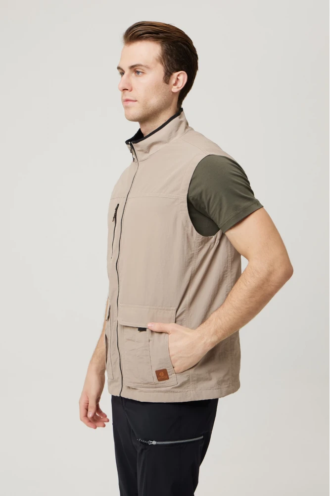 Kaçkar Outdoor Yelek - Hafif, Nefes Alabilir, Çok Cepli, Kamp ve Günlük Kullanım İçin