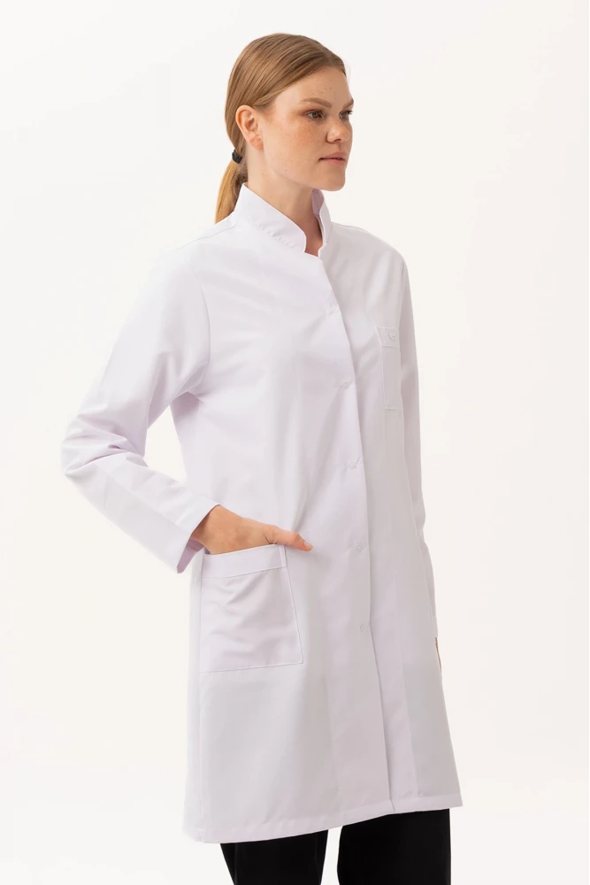 Arbutus Kadın Doktor ve Laboratuvar Önlüğü - Uzun Kollu, Dayanıklı ve Rahat Kesim