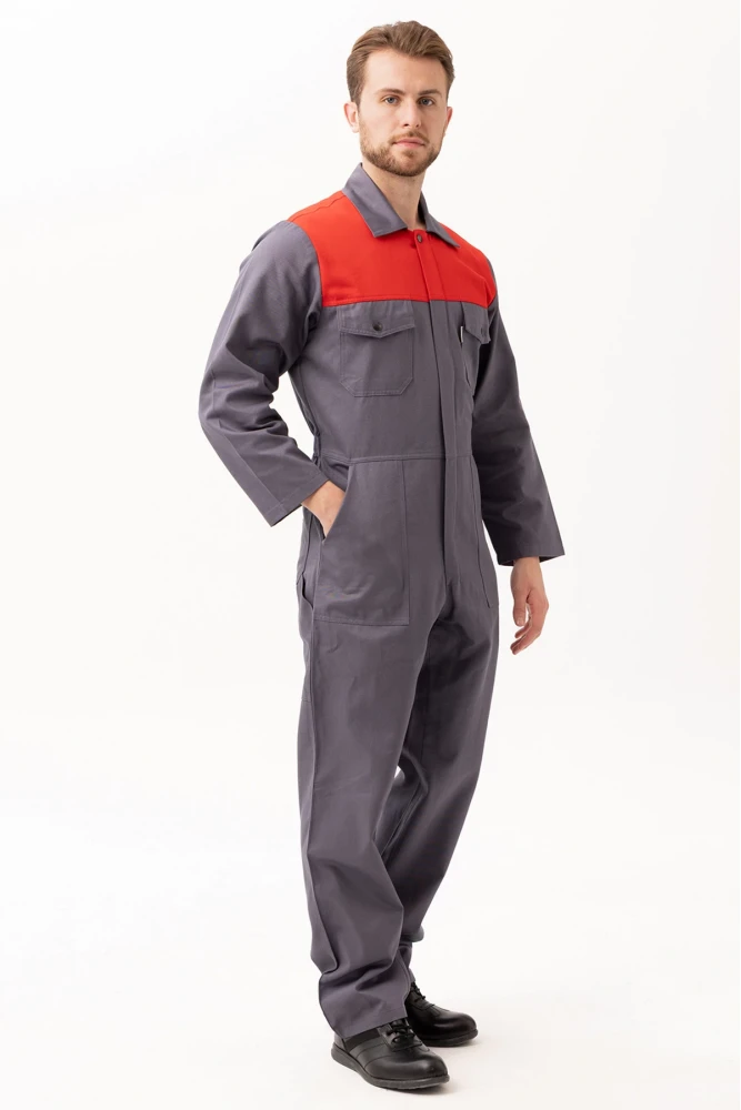 CARİCA YAZLIK TULUM GRİ-KIRMIZI