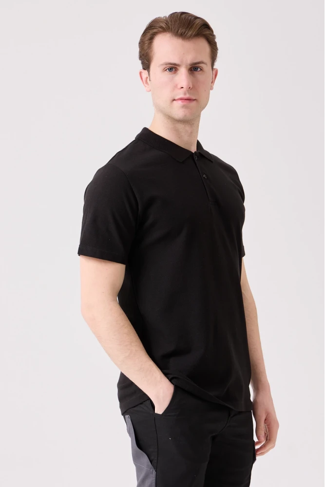 Galanthus Polo Yaka T-Shirt - Pamuklu, Nefes Alabilir, Klasik ve Şık Tasarım