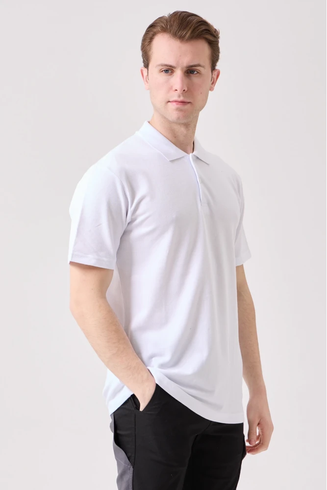 Galanthus Polo Yaka T-Shirt - Pamuklu, Nefes Alabilir, Klasik ve Şık Tasarım