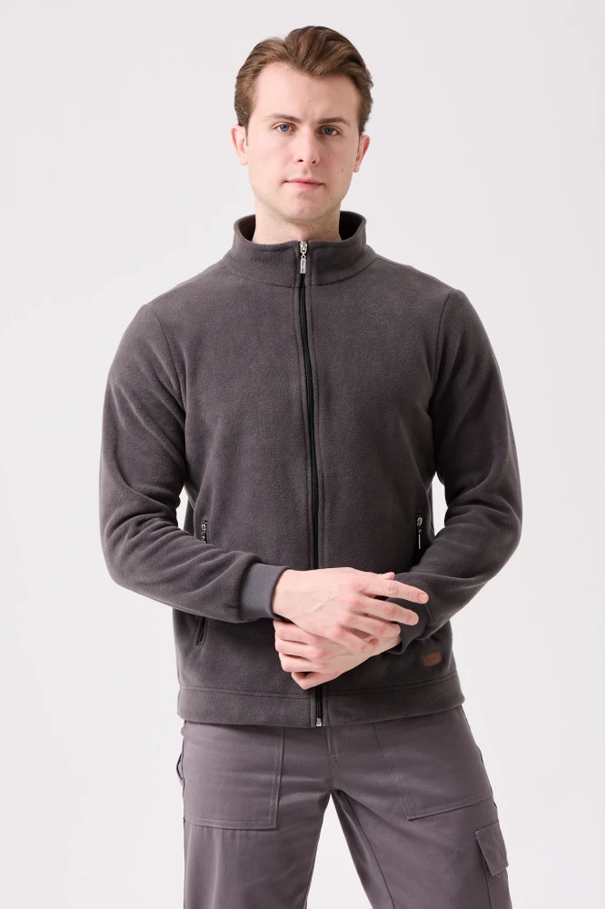 Galanthus Polar Mont Erkek Fermuarlı Sıcak Tutan Rahat ve Dayanıklı Kışlık Ceket