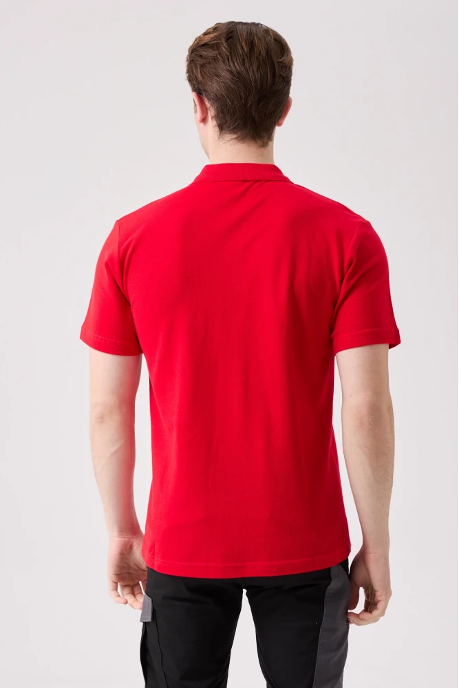 Galanthus Polo Yaka T-Shirt - Pamuklu, Nefes Alabilir, Klasik ve Şık Tasarım