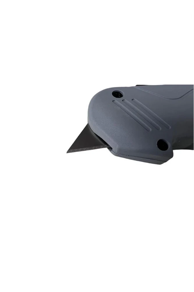 Emniyetli Maket Bıçağı Naxoflex Otomatik Geri Çekmeli Kesici Paslanmaz Bıçak Pratik Gövde