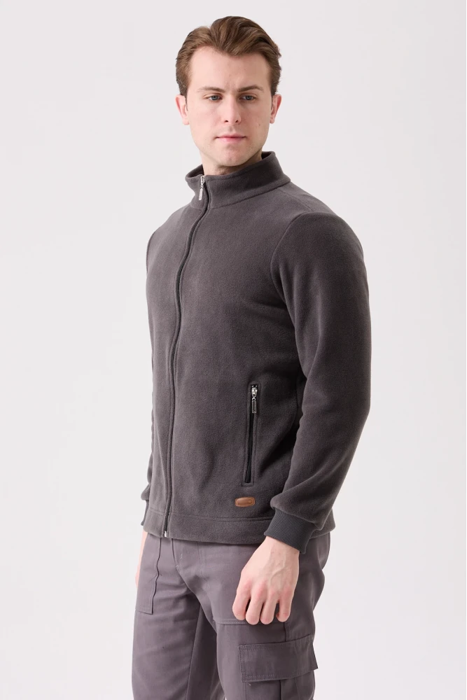 Galanthus Polar Mont Erkek Fermuarlı Sıcak Tutan Rahat ve Dayanıklı Kışlık Ceket