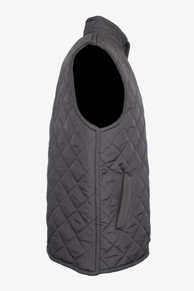 Micro desenli iş yeleği çift cepli kışlık iç giyim koruyucu mont yelek erkek