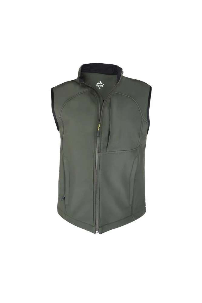 Fiyort FY82 Kenai Softshell Yelek – Rüzgar Geçirmez, Su İtici ve Nefes Alabilir Outdoor Yelek