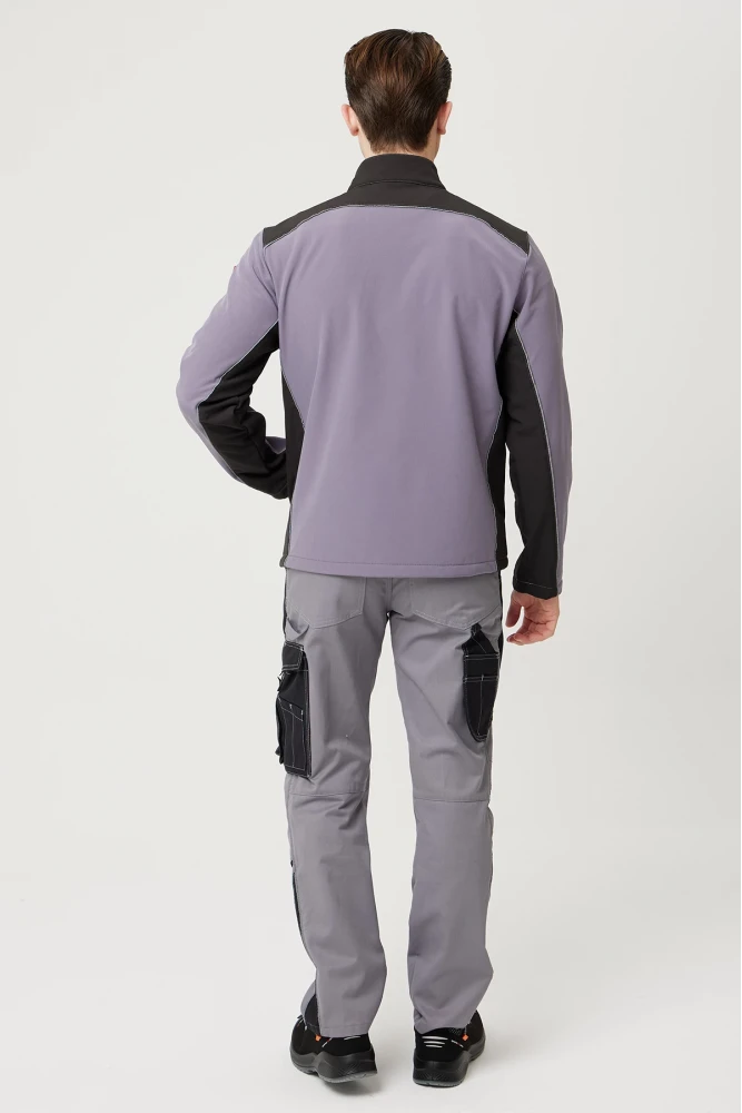 Allium Softshell Mont Suya Dayanıklı Rüzgar Kesici Termal İç Astarlı