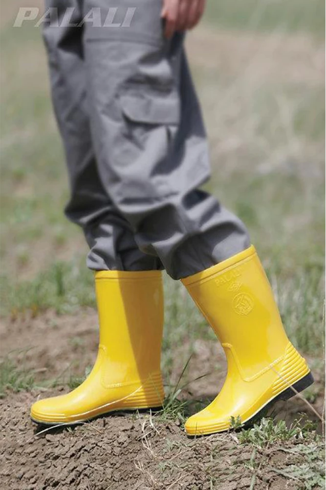 Palalı 103 Short-Shaft Waterproof Non-Slip Sole Work Boot
