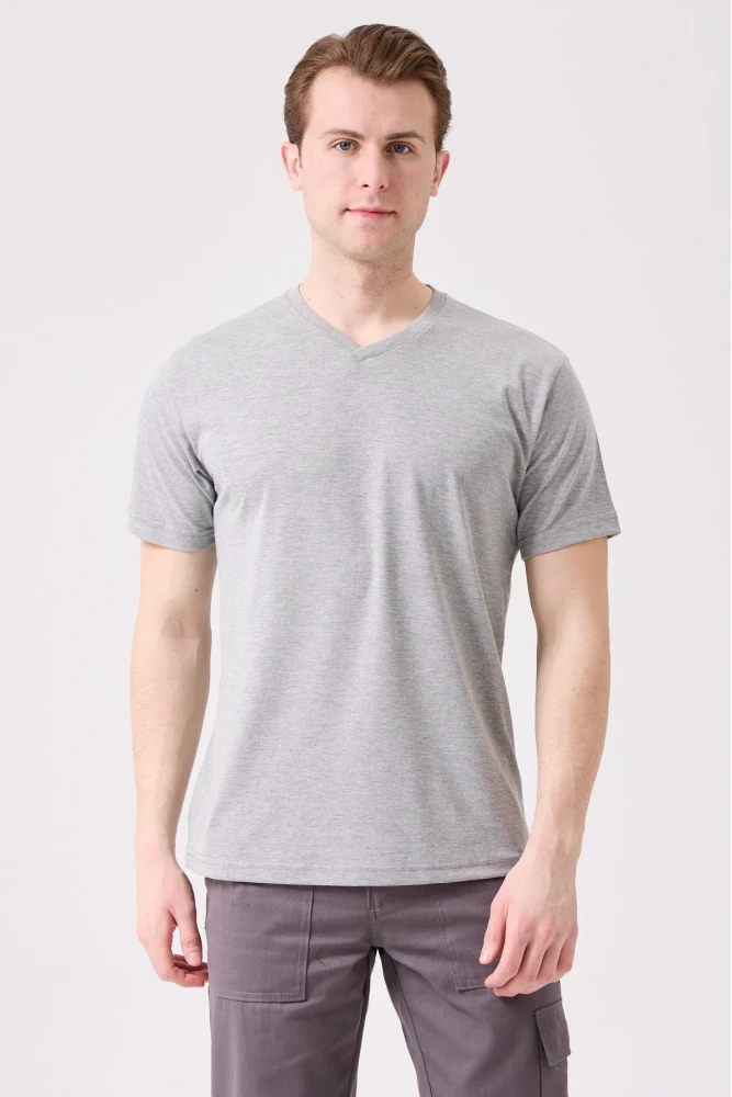 Herba V Yaka T-Shirt - Nefes Alabilir, Rahat ve Şık Tasarım