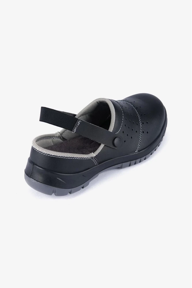 Mekap 210 Slipper Jeriko S1 Koruyucu İş Terliği Siyah Hafif Rahat Model