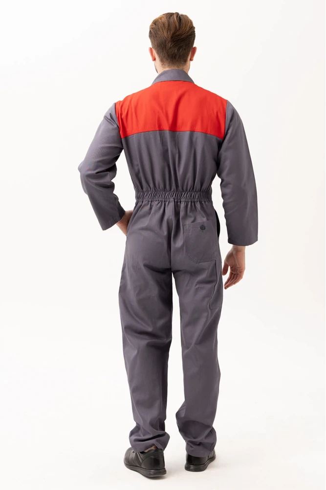 CARİCA YAZLIK TULUM GRİ-KIRMIZI