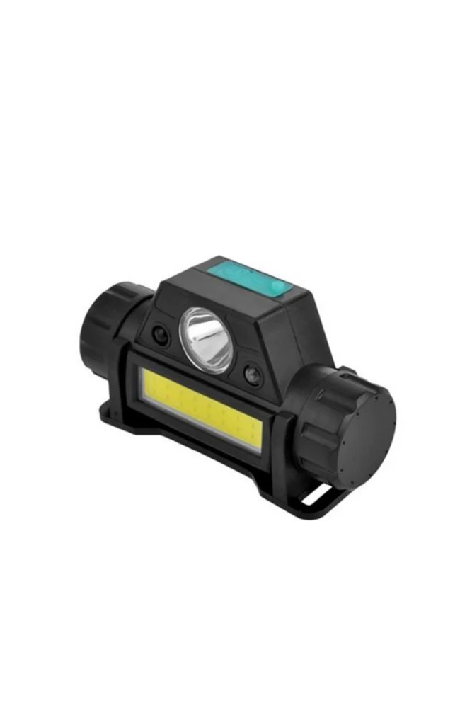 Watton WT-055 Çok Fonksiyonlu Şarjlı COB + LED Kafa Lambası