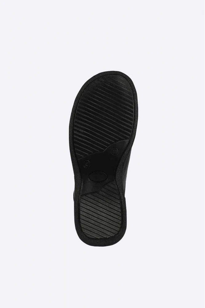 Magiacomfort MG-3001 Siyah Yarım Yakasız Sabo Terlik Ortopedik Rahat Kullanım