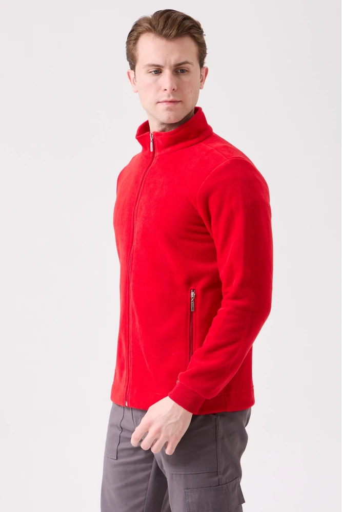 Galanthus Polar Mont Erkek Fermuarlı Sıcak Tutan Rahat ve Dayanıklı Kışlık Ceket