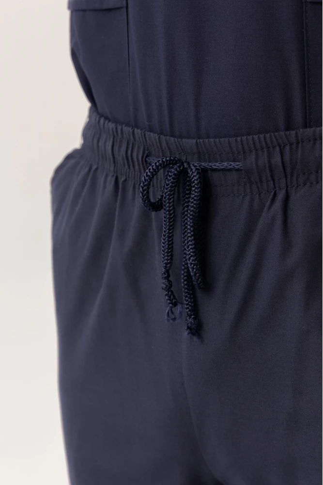 Santolina Pantolon - Lastikli ve Bağcıklı Rahat Kesim, Nefes Alabilir Kumaş