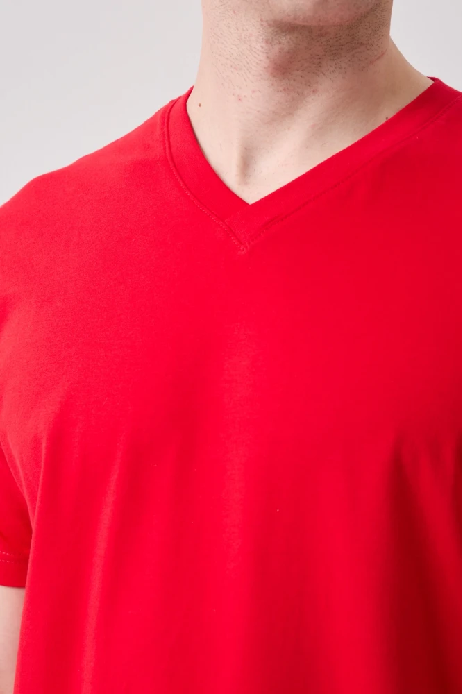 Galanthus V Neck T-Shirt - Breathable, Comfortable, and Stylish Design