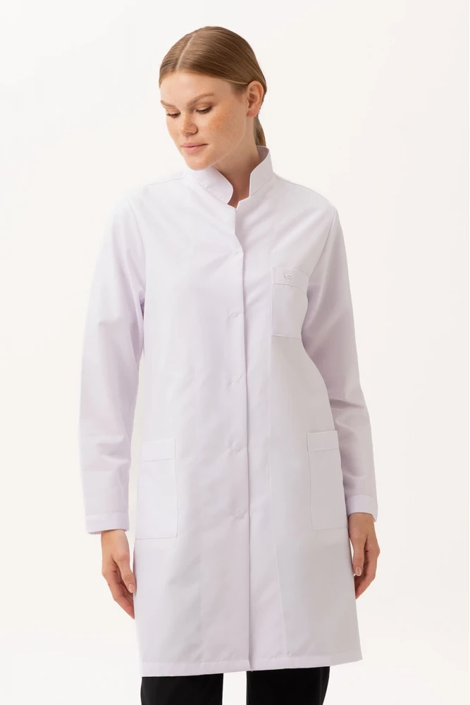 Arbutus Kadın Doktor ve Laboratuvar Önlüğü - Uzun Kollu, Dayanıklı ve Rahat Kesim