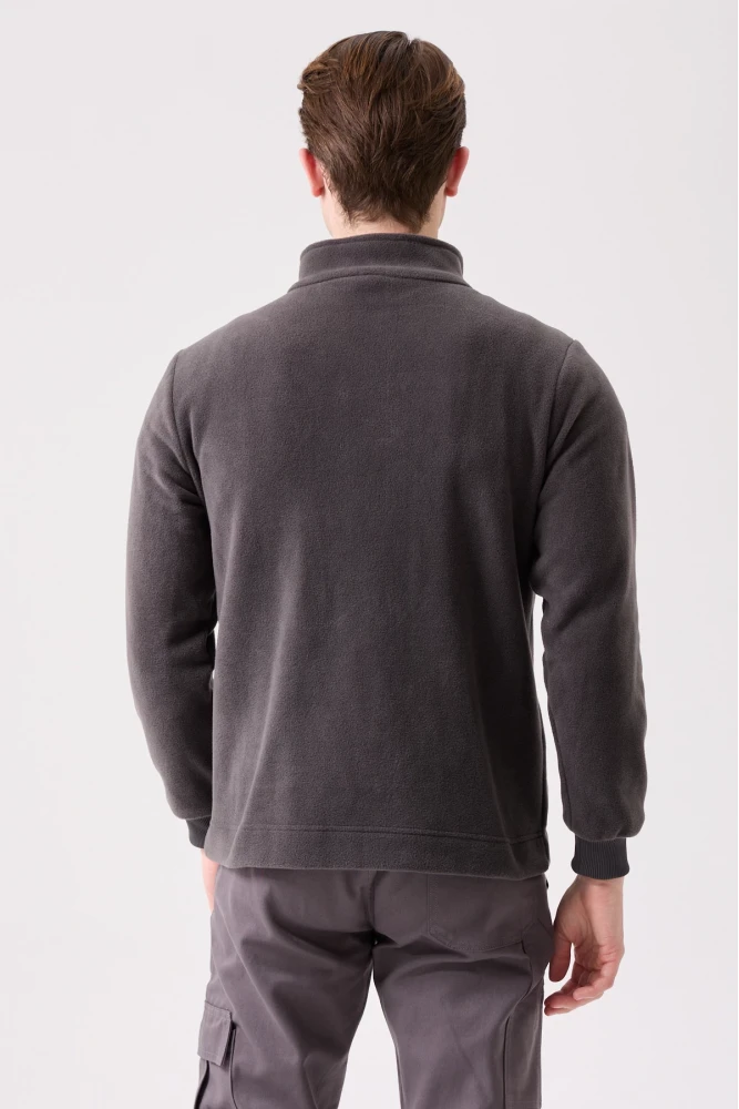 Galanthus Polar Mont Erkek Fermuarlı Sıcak Tutan Rahat ve Dayanıklı Kışlık Ceket