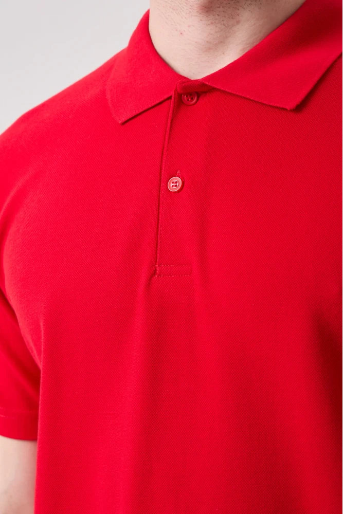 Galanthus Polo Yaka T-Shirt - Pamuklu, Nefes Alabilir, Klasik ve Şık Tasarım