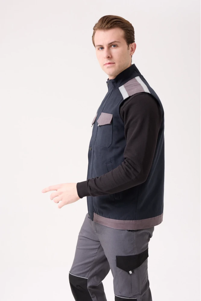 Blaze Kışlık İş Yeleği - Sıcak Tutucu, Rüzgar Geçirmez, Fonksiyonel Cepli