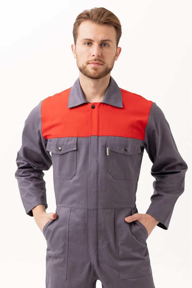 CARİCA YAZLIK TULUM GRİ-KIRMIZI