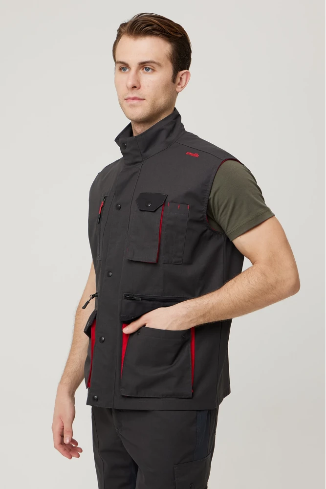 Galium İş ve Outdoor Yelek - Hafif, Dayanıklı, Çok Cepli, Fonksiyonel Tasarım