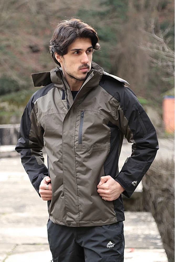 Fiyort FY 162 Sogne 3ü 1 Arada Su Geçirmez Mont Çıkarılabilir Polar Astarlı, Nefes Alabilen Outdoor Ceket