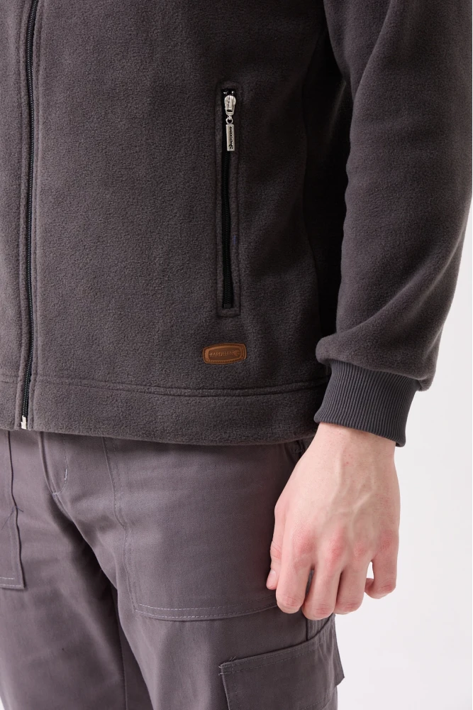 Galanthus Polar Mont Erkek Fermuarlı Sıcak Tutan Rahat ve Dayanıklı Kışlık Ceket