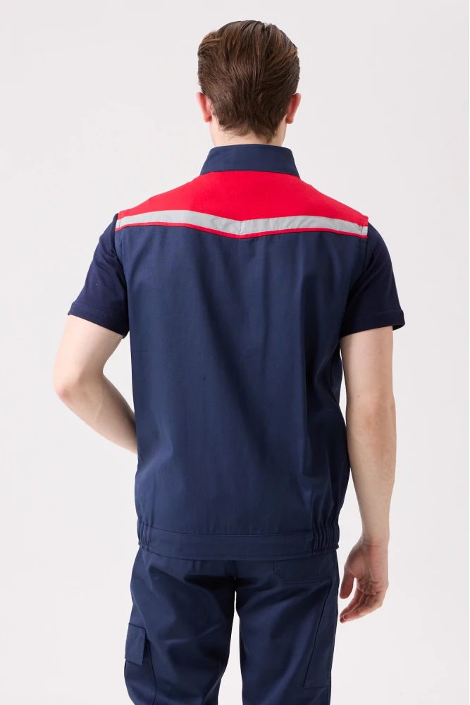 Royal Yazlık İş Yeleği - Hafif, Nefes Alabilir, Reflektörlü ve Çok Cepli