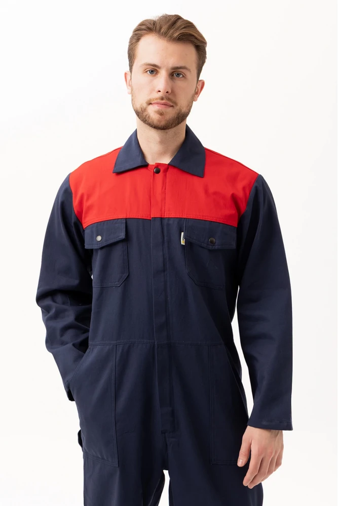 CARİCA YAZLIK TULUM LACİVERT-KIRMIZI