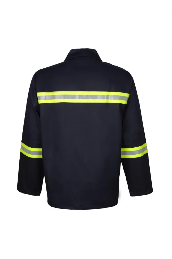 Projacket Alev Almaz Yangın Koruma İş Güvenlik Takımı SMY-10031 Yüksek Koruma