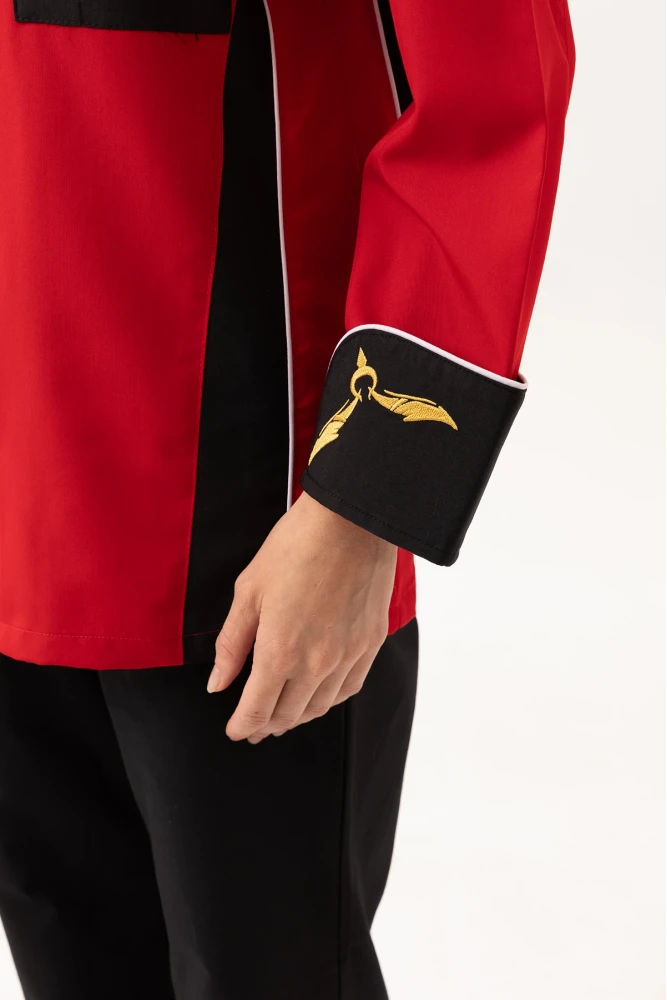 Crenata Şef Aşçı Ceketi - Şık ve Dayanıklı, Nefes Alabilir, Profesyonel Mutfak Kullanımı İçin