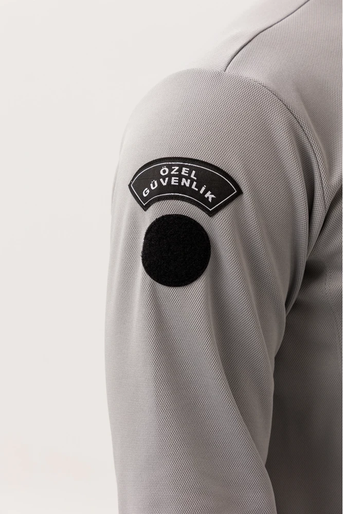 Özel Güvenlik Armalı Uzun Kollu Polo Tişört Profesyonel Görünüm ve Konfor
