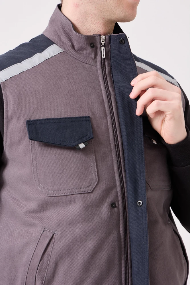 Blaze Kışlık İş Yeleği - Sıcak Tutucu, Rüzgar Geçirmez, Fonksiyonel Cepli