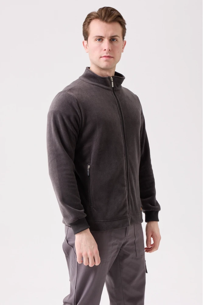 Galanthus Polar Mont Erkek Fermuarlı Sıcak Tutan Rahat ve Dayanıklı Kışlık Ceket