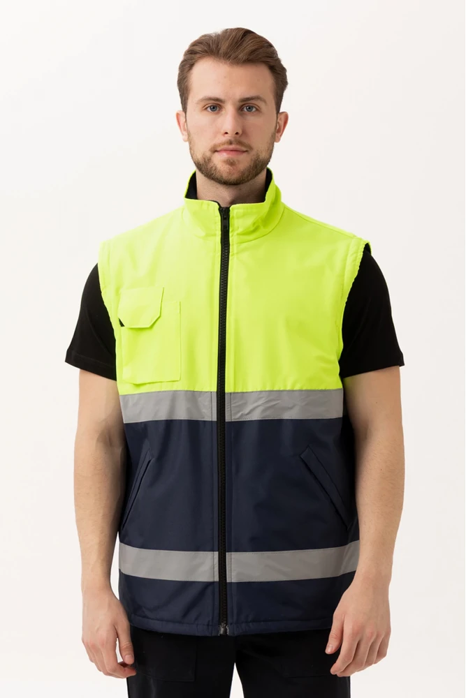 Pendula Mont - Soğuk Havalara Uygun Reflektörlü İşçi Montu – Yüksek Görünürlük