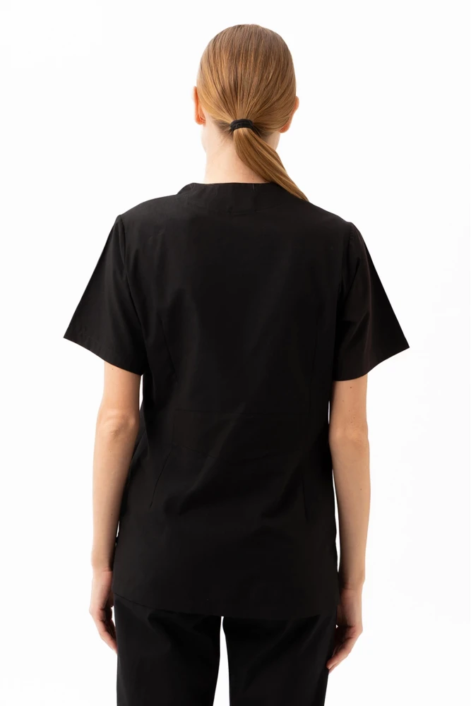 Santolina V Yaka Üniforma - Doktor, Hemşire, Sağlık Çalışanları İçin Rahat ve Dayanıklı Scrubs