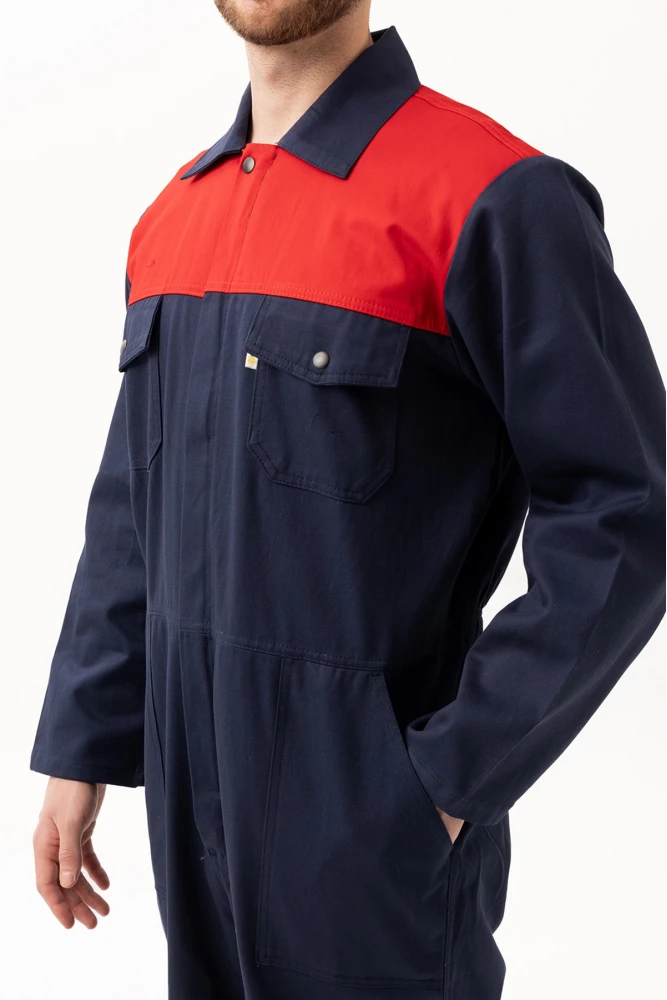 CARİCA YAZLIK TULUM LACİVERT-KIRMIZI