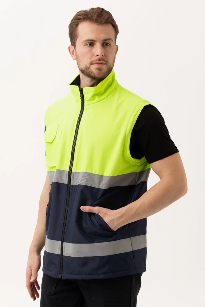 Pendula Mont - Soğuk Havalara Uygun Reflektörlü İşçi Montu – Yüksek Görünürlük