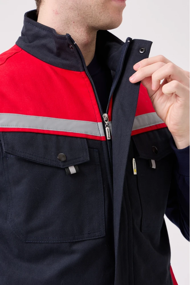 Royal Kışlık İş Yeleği - Sıcak Tutucu, Rüzgar Geçirmez, Çok Cepli ve Reflektörlü