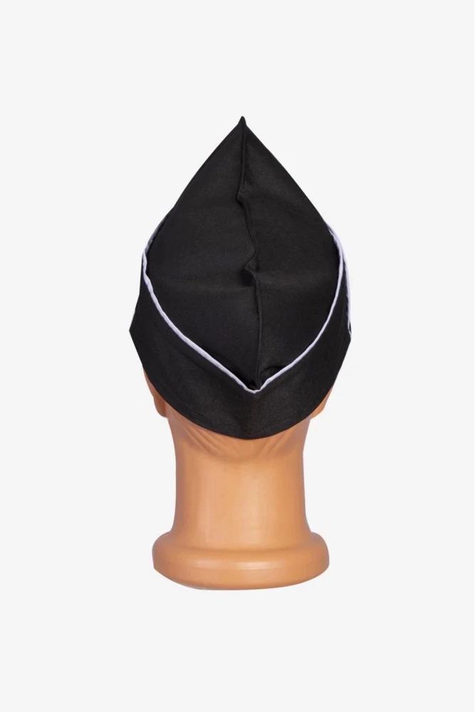 LİBANİ AŞÇI KEPİ BEYAZ-SAXMAVİ